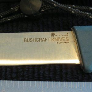Bushcraft fixed blade w/sheath